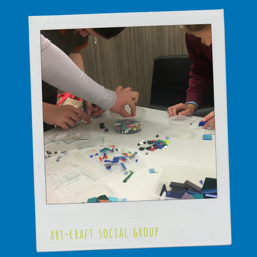 Dandelion Kids art-craft social group for children on the autism spectrum in Yarraville